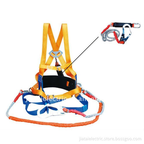 Customized D-Ring Metal Buckle Full Body Harness for Electrical Linemen